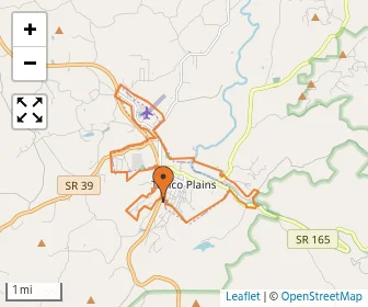 Area schools map